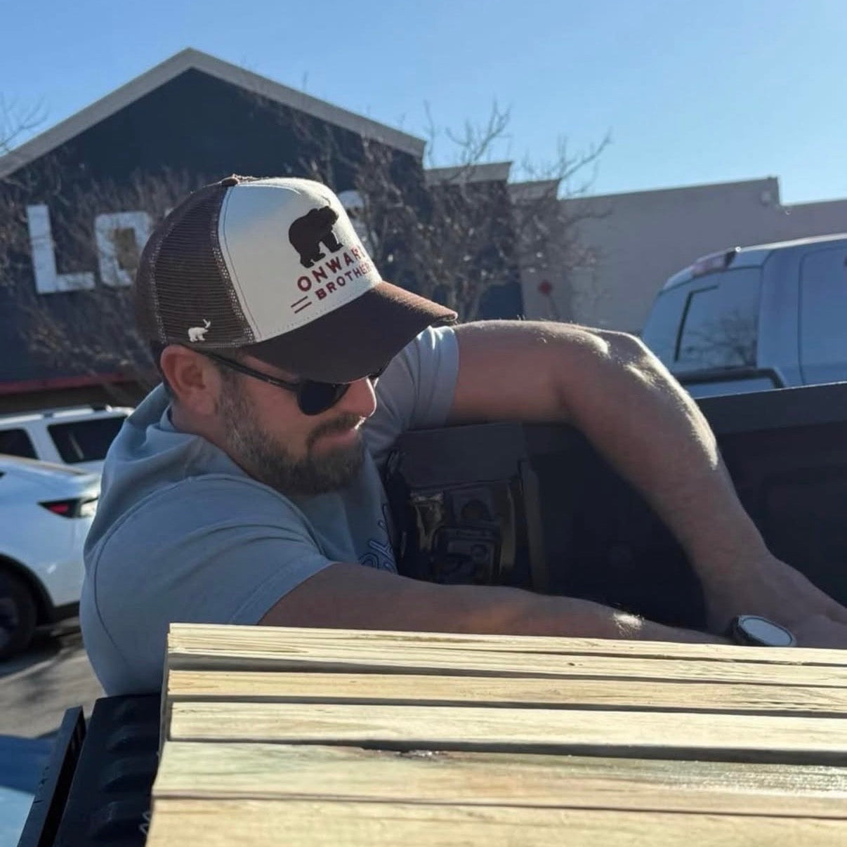 Brown Bear Trucker Hat