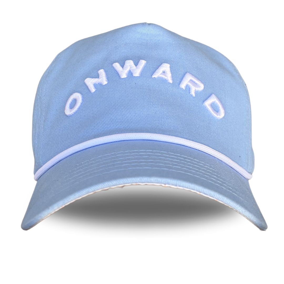 Onward Soft-Structured Trucker - Baby Blue