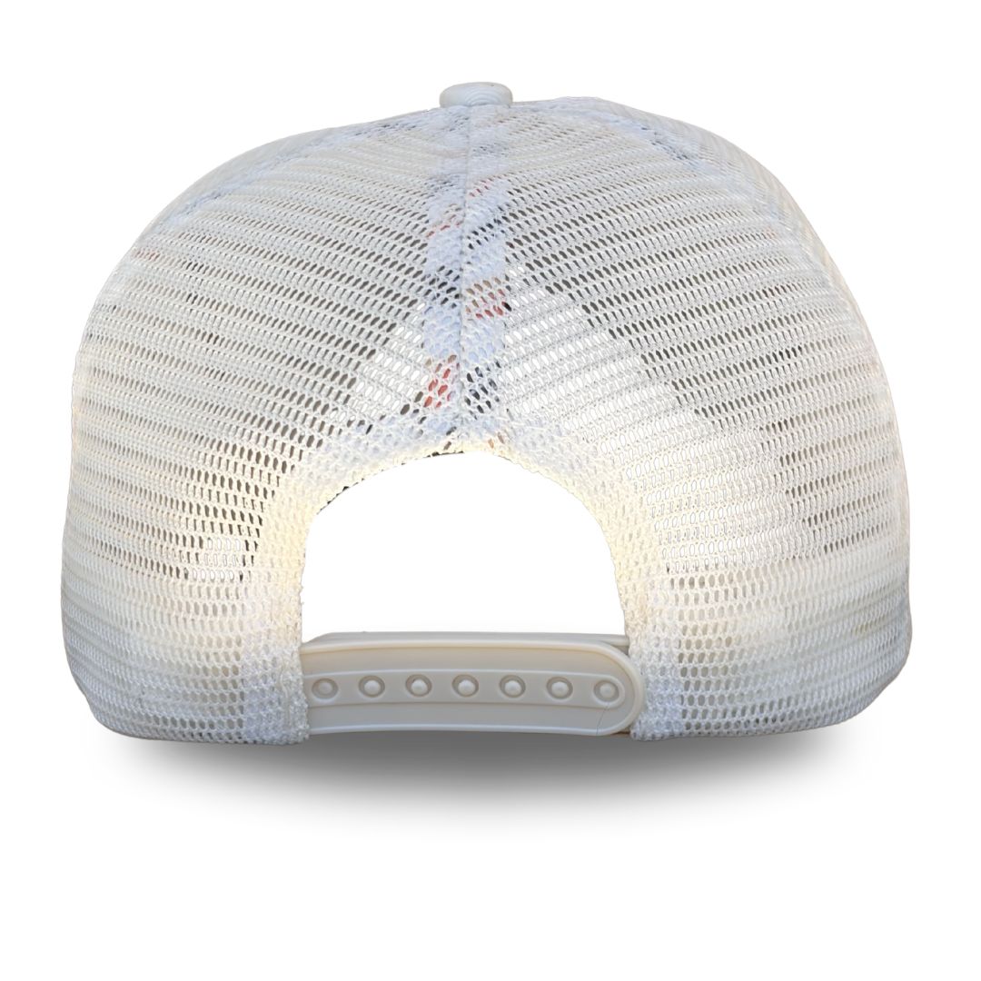 Onward All Mesh Trucker, 6 Panel - White