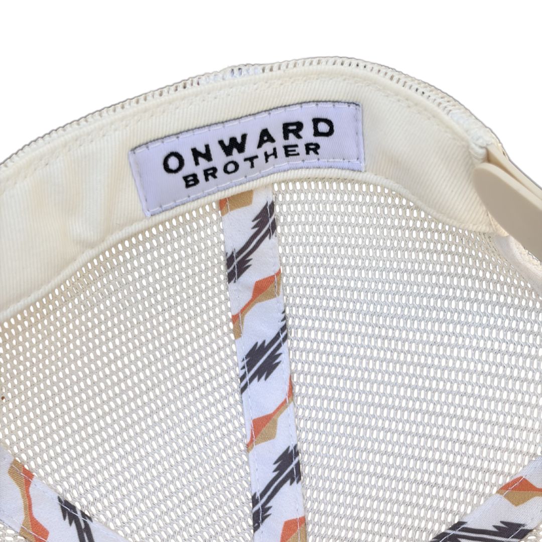 Onward All Mesh Trucker, 6 Panel - White