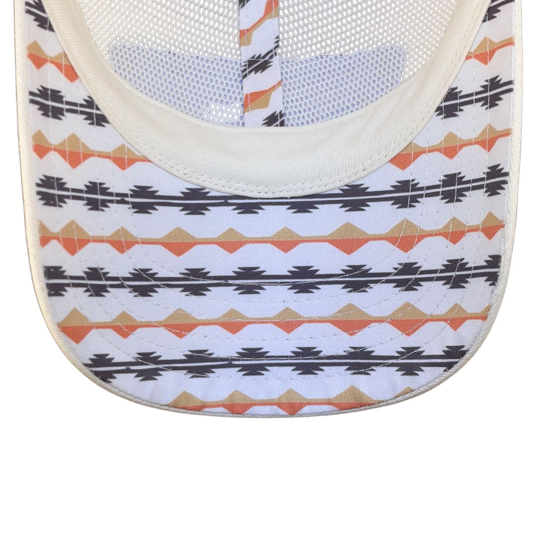 Onward All Mesh Trucker, 6 Panel - White