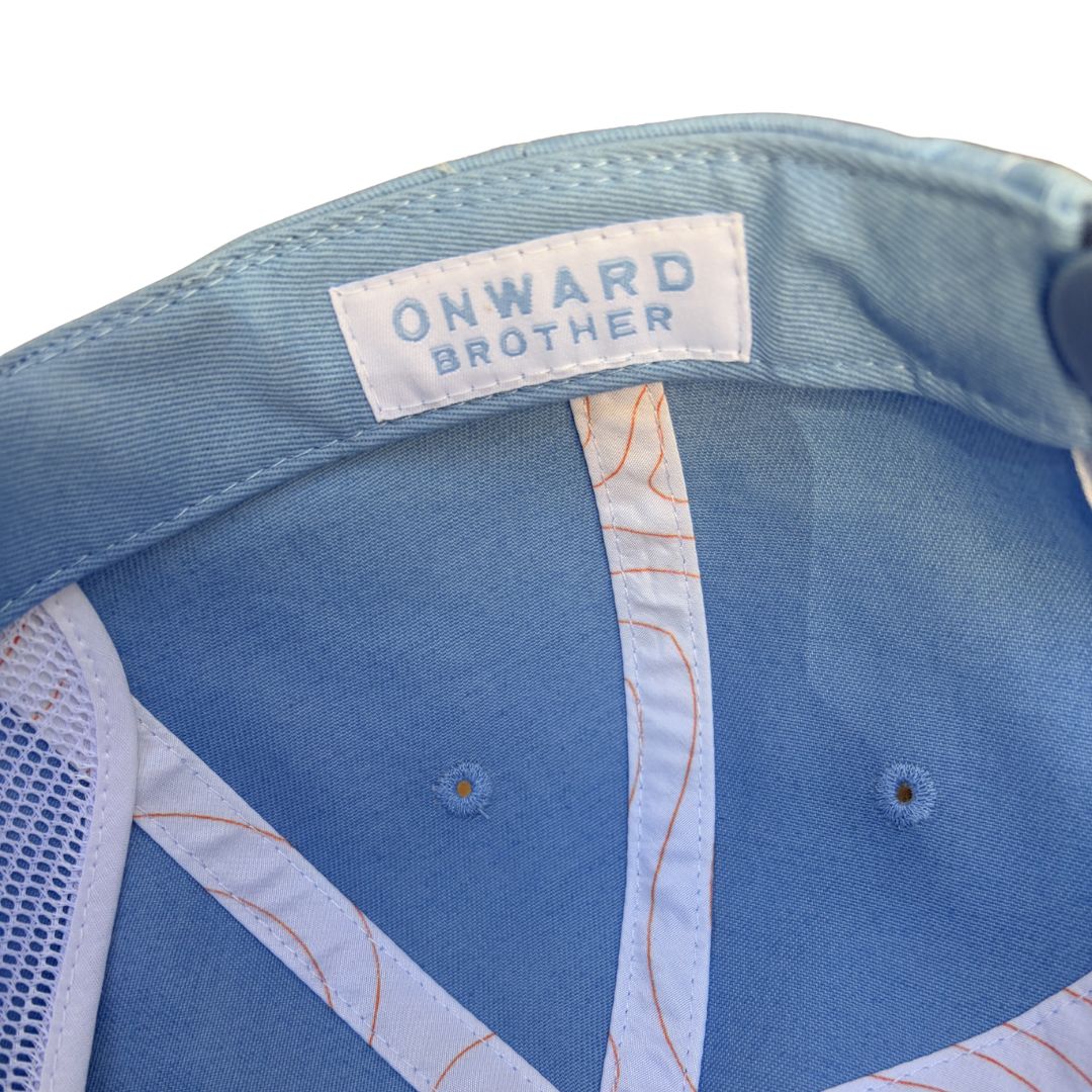 Onward Soft-Structured Trucker - Baby Blue